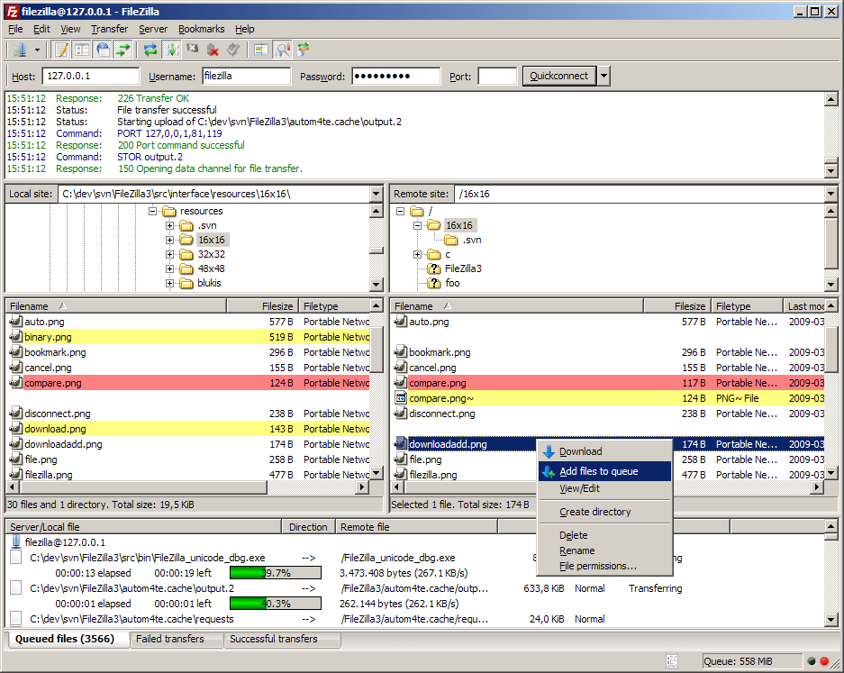Windows 7 X-FileZilla 3.55.1 [rev24] full