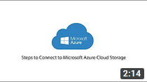 Thumbnail of video explaining how to connec to the Azure Cloud with FileZilla Pro