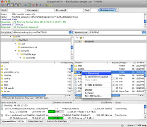 filezilla per mac