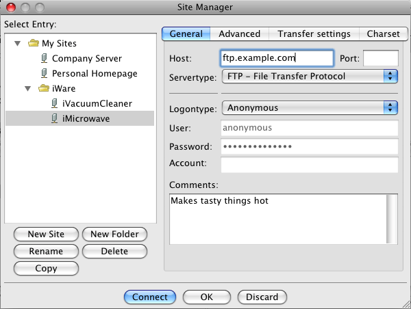 Where is the site manager file in filezilla for mac ultravnc maximum password length