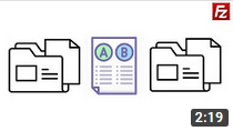 Thumbnail of video explaining directory comparison in FileZilla